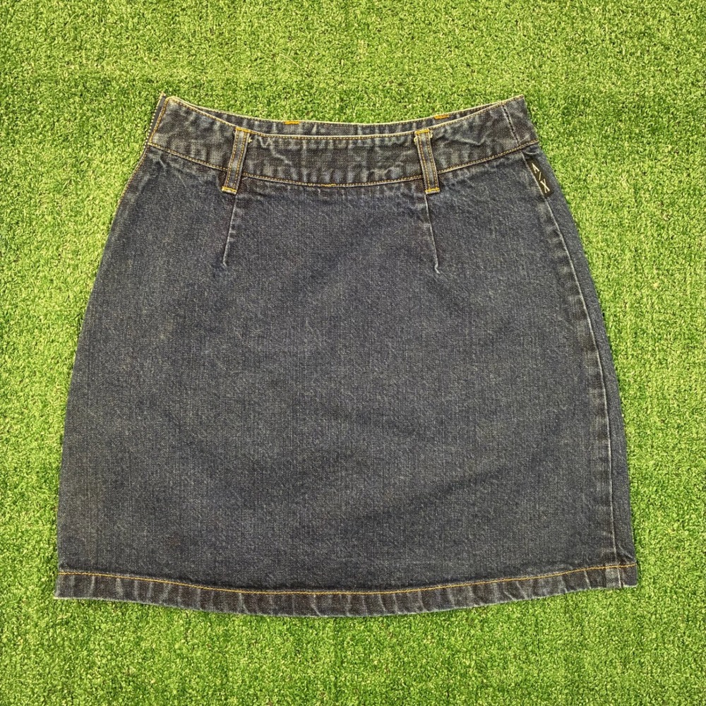 Armani Exchange Denim Mini Skirt - Picture 4 of 6